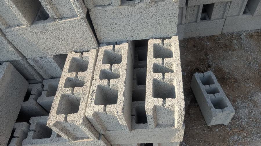 Concrete blocks and construction materials supplied by Aura Investments Kampala